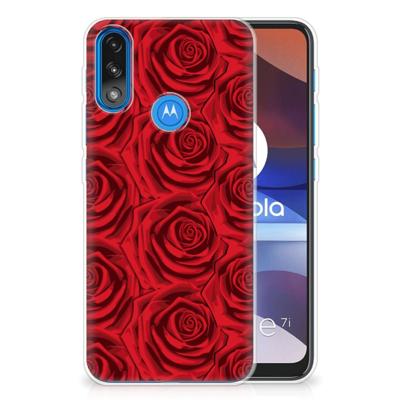 Motorola Moto E7/E7i Power | TPU Case | Red Roses Motorola Moto E7/E7i Power | TPU Case | Red Roses