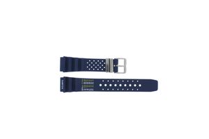 Horlogeband Universeel S285 Rubber Blauw 20mm