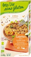 Indiase rijstburgers 2 x 100g vegan glutenvrij bio