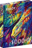Rainbow Snake Puzzel 1000 Stukjes