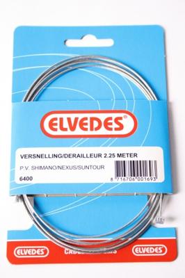 Elvedes Derailleurkabel 2,25 Meter Shimano/Suntour 6400