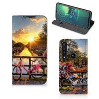 Motorola G8 Plus | Book Cover | Amsterdamse Grachten