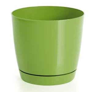 Prosperplast plantenpot - kunststof - lime groen - D24 x H22 cm