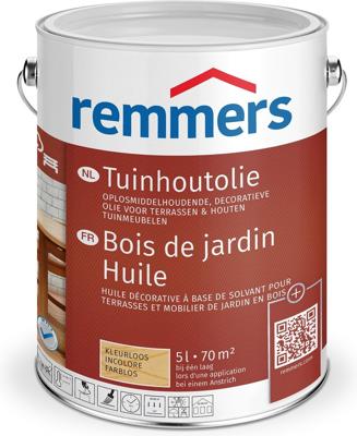 Remmers Tuinhoutolie - Kleur: Bangkirai, Inhoud: 5ltr