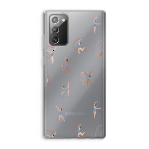 Dancing #3: Samsung Galaxy Note 20 / Note 20 5G Transparant Hoesje