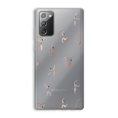 Dancing #3: Samsung Galaxy Note 20 / Note 20 5G Transparant Hoesje