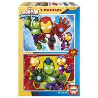 Puzzel Educa Iron Man & His Awsome Friends 48 Onderdelen