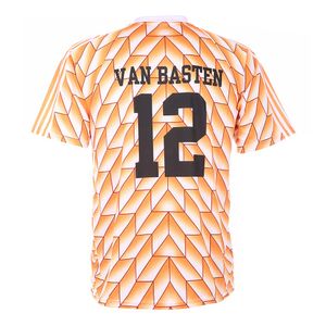 EK 88 Voetbalshirt van Basten 1988 - Oranje - Kind en Volwassenen