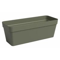 Bloembak - ARTEVASI - Capri - Kunststof - Rechthoekig - Drooggroen - 12,5 l