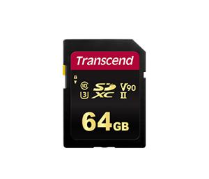 Transcend TS64GSDC700S flashgeheugen 64 GB SDXC NAND Klasse 10