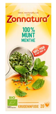 Zonnatura 100% Munt Thee