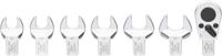 HAZET Insteekgereedschapset 6450D/7 · 14 x 18 mm insteekvierkant massief · Buiten-zeskant-profiel, 1/2 inch (12,5 mm) vierkant massief · 7-delig · 16
