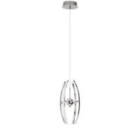 LED Hanglamp 12W Natuurlijk Wit 4000K | Mat Chroom Aluminium Design