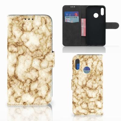 Honor 10 Lite | Bookcase | Marmer Goud
