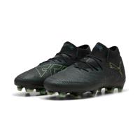 PUMA Future 8 Ultimate Gras Voetbalschoenen (FG) Zwart Donkergroen Lichtgroen