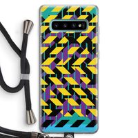 Skew Bee 3: Samsung Galaxy S10 Plus Transparant Hoesje met koord