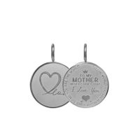 iXXXi Charm Pendant Mother Love Small Zilver