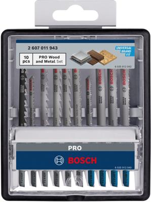 Bosch Accessoires PRO Wood and Metal set | 100 mm | 10 stuks - 2607011943