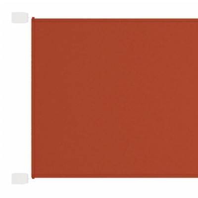 Luifel verticaal 60x1000 cm oxford stof terracottakleurig