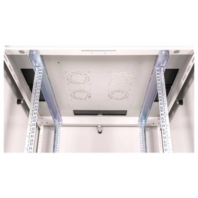 ROLINE 19-inch netwerkkast Basic 32 U, 800x800 BxD Glazen deur grijs