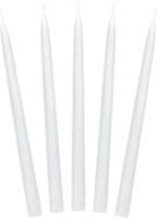 Dinerkaarsen Wit Mat 24cm (10st)