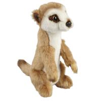 Ravensden stokstaartje knuffel - 18 cm - knuffeldieren - voor kinderen