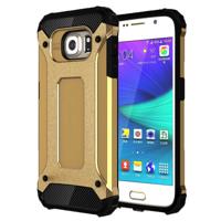 Voor Samsung Galaxy S6 / G920 harde Armor TPU + PC combinatie hoesje (Goud)