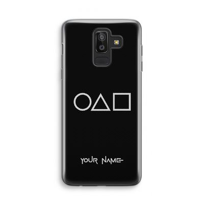 Squid Game: Samsung Galaxy J8 (2018) Transparant Hoesje