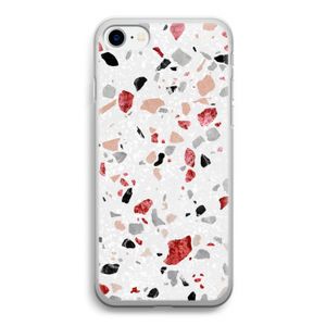 Terrazzo N°12: iPhone SE 2020 Transparant Hoesje