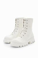 Tracklaarzen met borduursels - WHITE - 40