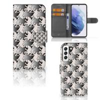 Samsung Galaxy S22 | Telefoonhoesje | Met pasjeshouder | Salamander Grey