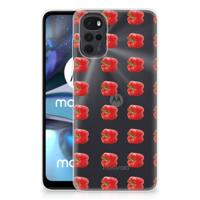 Motorola Moto G22 | Siliconen Case | Paprika Red