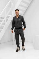 Lacoste Paris Monogram Trainingspak Heren Zwart - Maat S - Kleur: Zwart | Soccerfanshop