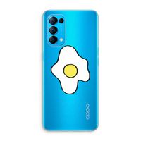 Spiegelei: Oppo Find X3 Lite Transparant Hoesje