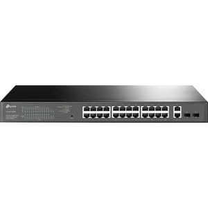 TP-LINK Easy Smart TL-SG1428PE Netwerk switch 24 + 2 poorten 10 / 100 / 1000 MBit/s PoE-functie