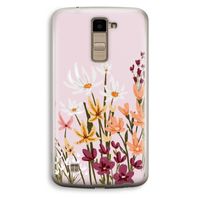 Painted wildflowers: LG K10 (2016) Transparant Hoesje