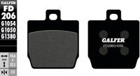 GALFER Brake pad fd206 g1050 organic scooter