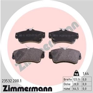 Remblokkenset 235322001