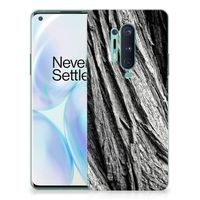 Bumper Hoesje OnePlus 8 Pro Boomschors Grijs - thumbnail