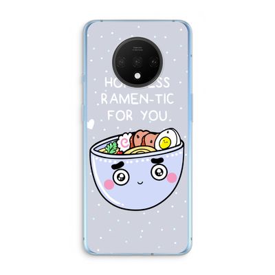 I'm A Hopeless Ramen-Tic For You: OnePlus 7T Transparant Hoesje