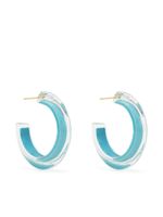 Alison Lou petites boucles d'oreilles Small Jelly - Bleu - thumbnail