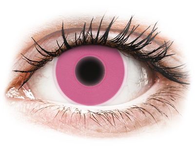 ColourVUE Crazy Glow Pink - zonder sterke (2Âlenzen)
