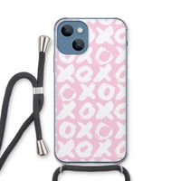 XOXO: iPhone 13 mini Transparant Hoesje met koord