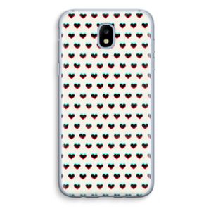 Hartjes: Samsung Galaxy J5 (2017) Transparant Hoesje
