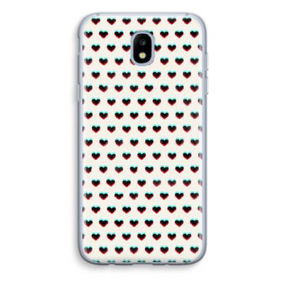 Hartjes: Samsung Galaxy J5 (2017) Transparant Hoesje