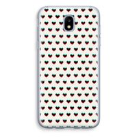 Hartjes: Samsung Galaxy J5 (2017) Transparant Hoesje