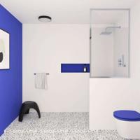 Muurbeschermer - GELCO - ALLEEN Chroom - 80 x 110 / 165