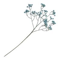 Kunstbloem Gipskruid - 60 cm - blauw - losse tak - kunst bloem - Gypsophila