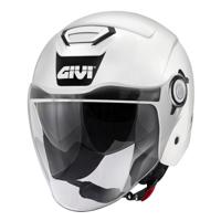GIVI 12.5 Solid Color, Jethelm of scooter helm, Wit