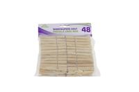 Luva Betra wasknijpers hout set à 48